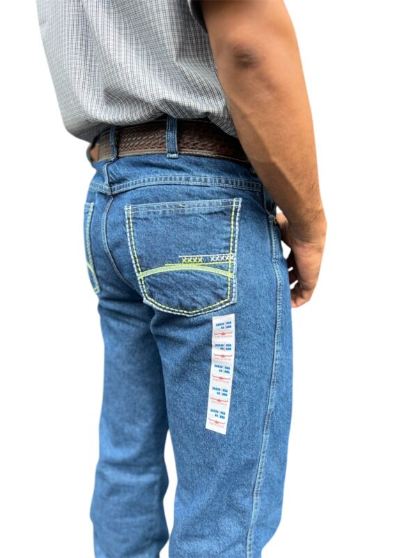 Calça jeans country The Ranch masculina bordada - Image 4